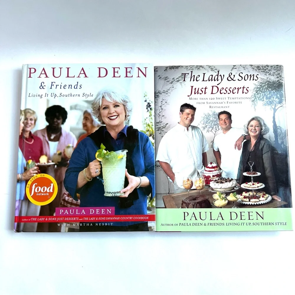 Paula Deen Cookbooks Lady & Sons Friends Desserts